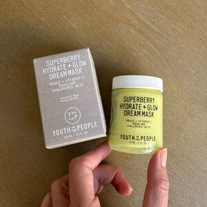 Youth To The People Superberry Hydrate + Glow Dream Mask - Yellow